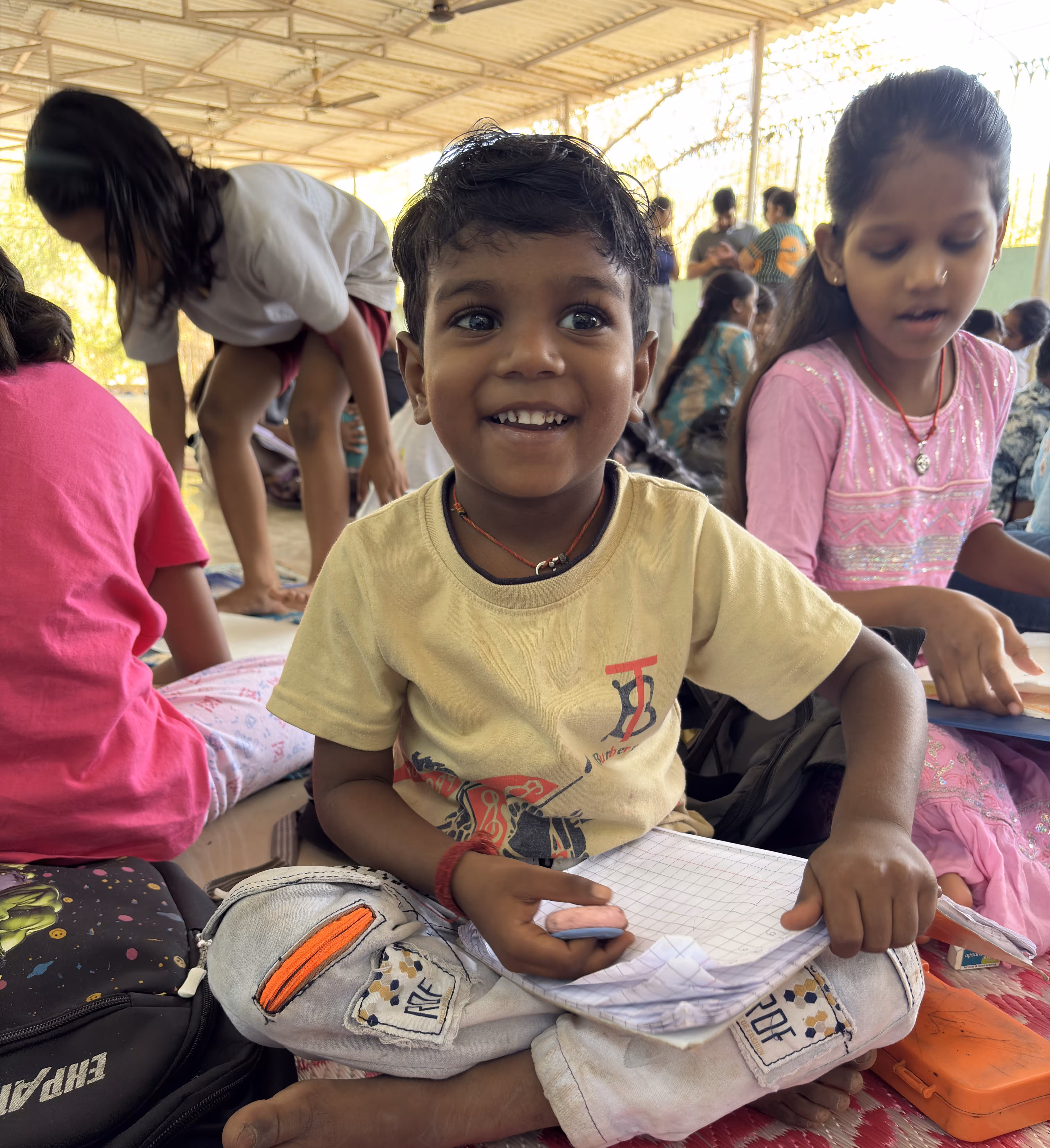 Children learning together